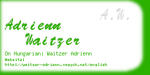 adrienn waitzer business card